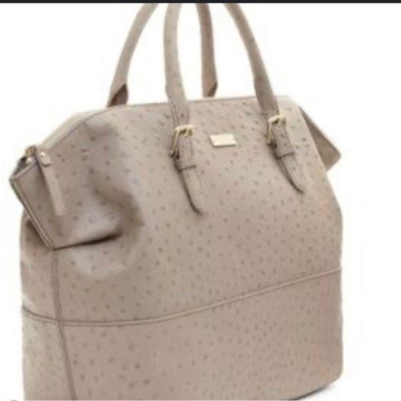 Kate Spade Portola Valley Blaine Satchel Handbag COLOR: TAUPE *****AUTHENTIC** - Picture 3 of 9